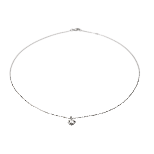 Pendentif Mauboussin Ma Reine d'Amour N°2 - Pendentif en or blanc et diamants 58 Facettes 4098669RV