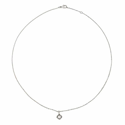 Pendentif Mauboussin Ma Reine d'Amour N°2 - Pendentif en or blanc et diamants 58 Facettes 4098669RV