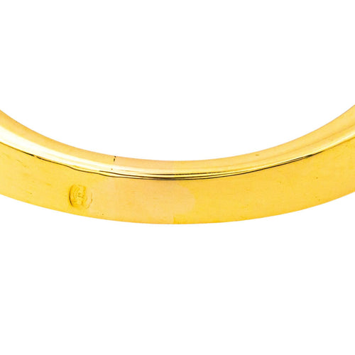 Bague 57 Bague en or jaune 18 carats avec rubis ovale et diamants 58 Facettes 4099638CN