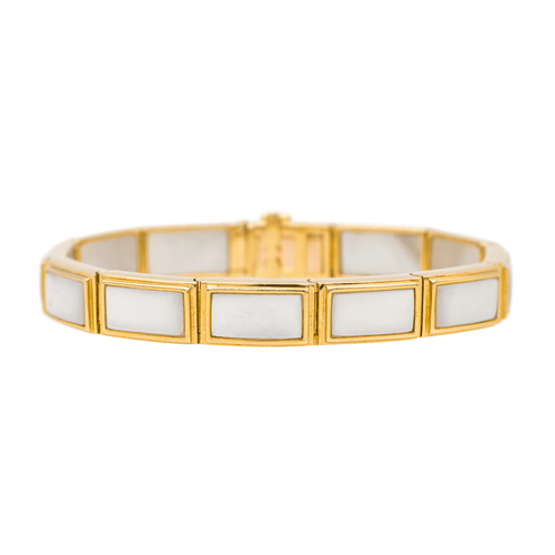 Bracelet Mauboussin Palmier - Bracelet en or jaune 18 carats et nacre 58 Facettes 4120103RV