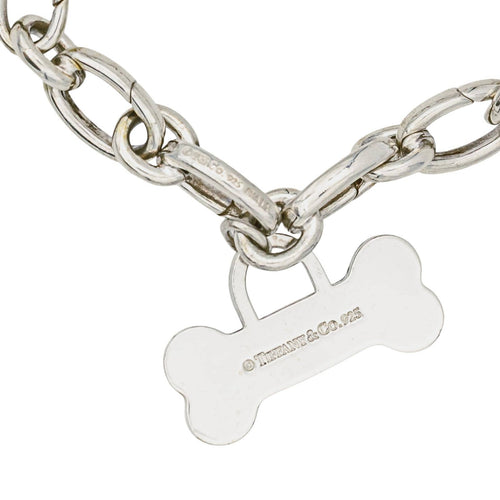 Bracelet Tiffany & Co - Bracelet à maille forçat en argent 925 58 Facettes 4120631RV
