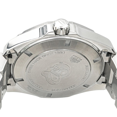Montre TAG Heuer Aquaracer - Montre en acier calibre 5 cadran bleu 58 Facettes 4125741RV