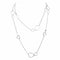 Collier Chopard Happy Heart - Collier sautoir en or blanc et diamants 58 Facettes 4144056RV