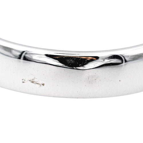 Bague 53 Bague demi-alliance en or blanc 18 carats et diamants 58 Facettes 4144058RV