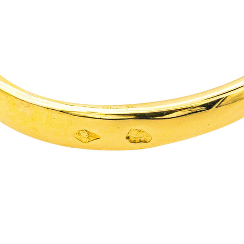 Bague 53 Bague Pompadour en or jaune avec saphir ovale et diamants 58 Facettes 4145049CN