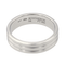 Bague 54 Boucheron Godron - Alliance en platine 950 58 Facettes 4146853RV