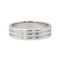 Bague 54 Boucheron Godron - Alliance en platine 950 58 Facettes 4146853RV