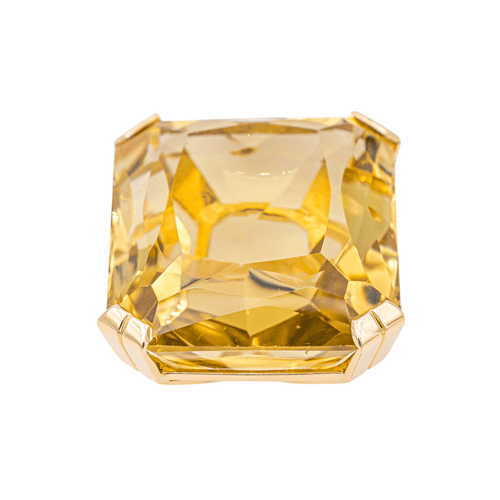 Pendentif Pendentif en or blanc 18 carats serti d’une citrine 58 Facettes 4148031RV