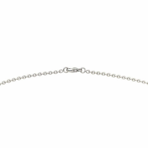 Collier Collier en or blanc 18 carats serti de diamants 58 Facettes 4155738CN