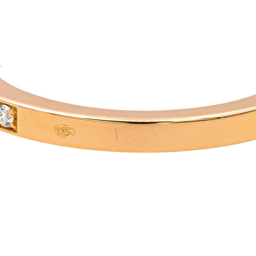 Bague 53 Chaumet Joséphine - Bague solitaire en or rose et diamants 58 Facettes 4166984RV