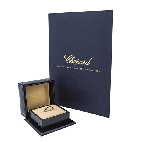 Bague 54 Chopard Ice Cube - Bague en or blanc 58 Facettes 4166988RV