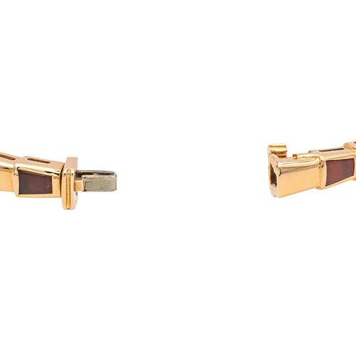 Bracelet Bulgari Serpenti - Bracelet en or rose 18 carats et cornaline 58 Facettes 4173762RV