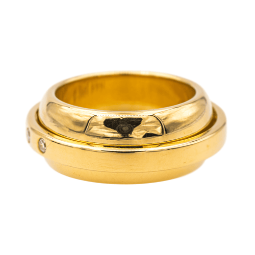 Bague 51 Piaget Possession Swing - Bague en or jaune 18 carats et diamants 58 Facettes 4189524RV