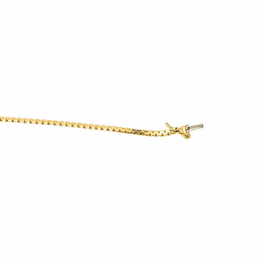 Collier Collier en or jaune 18 carats serti de rubis 58 Facettes 4190789CN