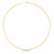 Collier Collier motifs floraux en or jaune 18 carats et diamants 58 Facettes 4196418CN