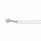 Collier Collier avec pendentif en or blanc 18 carats et diamants 58 Facettes 4199346CN