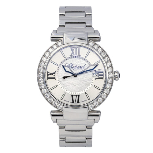 Montre Chopard Impériale - Montre dame en acier, diamants et améthyste 58 Facettes 4206445RV