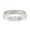 Bague 52 Cartier Love - Bague alliance en or blanc 18 carats et diamant 58 Facettes 4216240RV