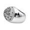 Bague 54 Bague cocktail pavée de diamants en or blanc 18 carats 58 Facettes 4216567CN