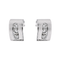 Boucles d'oreilles Boucles d’oreilles puces en or blanc 18 carats avec diamants 58 Facettes 4221378RV
