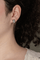 Boucles d'oreilles Boucles d’oreilles puces en or blanc 18 carats avec diamants 58 Facettes 4221378RV