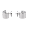 Boucles d'oreilles Boucles d’oreilles puces en or blanc 18 carats avec diamants 58 Facettes 4221378RV