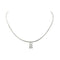 Collier Collier pendentif motifs géométriques en or jaune et or blanc avec diamants 58 Facettes 4221379RV