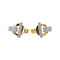 Boucles d'oreilles Guy Laroche - Boucles d'oreilles en or tricolore et diamants 58 Facettes 4226569CN