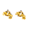 Boucles d'oreilles Guy Laroche - Boucles d'oreilles en or tricolore et diamants 58 Facettes 4226569CN