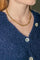 Collier Collier maille gourmette en or jaune 18 carats 58 Facettes 4242537CN