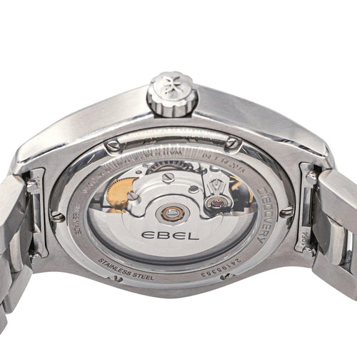 Montre Ebel Discovery - Montre en acier, cadran bleu 41 mm 58 Facettes 4268765RV