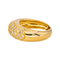 Bague 53 Bague jonc en or jaune 18 carats sertie de diamants 58 Facettes 4283206CN