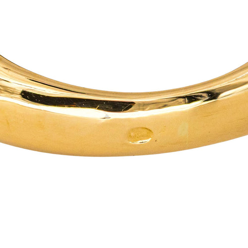 Bague 53 Bague jonc en or jaune 18 carats sertie de diamants 58 Facettes 4283206CN