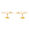 Boucles d'oreilles Dinh Van Cible - Boucles d’oreilles puces en or jaune et diamants 58 Facettes 4284535RV