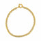 Collier Collier maille haricot en or jaune et blanc 18 carats 58 Facettes 4285550CN