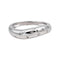 Bague 58 Bague Or blanc Diamant 58 Facettes 4285922RV