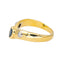 Bague 54 Bague jonc en or jaune 18 carats saphir et diamants 58 Facettes 4286094CN