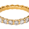 Bague 53 Alliance américaine - Bague en or jaune 18 carats et diamants 58 Facettes 4286096CN