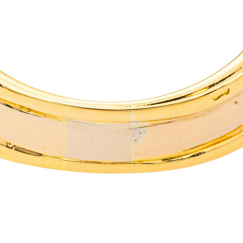 Bague 54 Bague bandeau en or jaune 18 carats pavée de diamants 58 Facettes 4292214RV