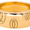 Bague 50 Cartier Happy Birthday - Bague bandeau en or rose 58 Facettes 4338837CN