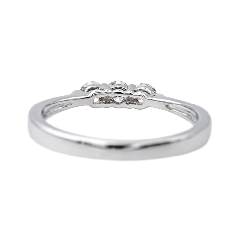 Bague 54 Mauboussin L'Alliance du Nouveau Monde - Bague en or blanc et diamants 58 Facettes 4342800RV