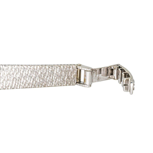 Montre Omega De Ville - Montre en or blanc sertie de diamants 58 Facettes 4345689RV