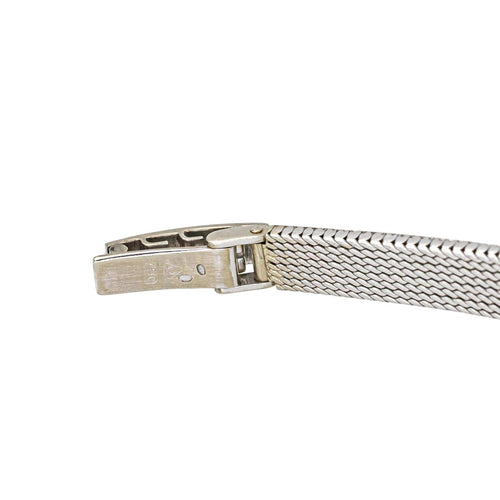 Montre Omega De Ville - Montre en or blanc sertie de diamants 58 Facettes 4345689RV