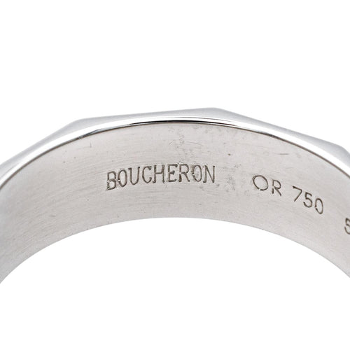 Bague 54 Boucheron - Alliance Facettes en or blanc 58 Facettes 4363200CN