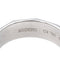 Bague 54 Boucheron - Alliance Facettes en or blanc 58 Facettes 4363200CN