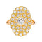 Bague 54 Pompadour - Bague en or rose 18 carats et diamants 58 Facettes 4367907CN