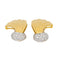 Boucles d'oreilles Boucles d’oreilles clips en or jaune et or blanc 18 carats avec diamants 58 Facettes 4377111RV