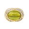 Bague 54 Bague cocktail en or jaune 18 carats avec péridot et diamants 58 Facettes 4377113RV