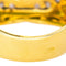 Bague 54 Bague cocktail en or jaune 18 carats avec péridot et diamants 58 Facettes 4377113RV