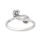 Bague 52 Bague Toi et Moi en or blanc avec diamants taille brillant 58 Facettes 4387212CN